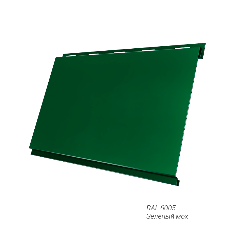 Сайдинг Вертикаль classic Grand Line 0,5 мм покрытие Atlas® заказной цвет