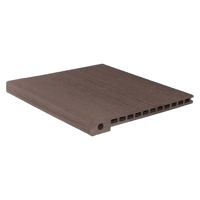 Ступень пустотелая CM Decking ДПК мелкий вельвет Венге, 3000x345x25 мм