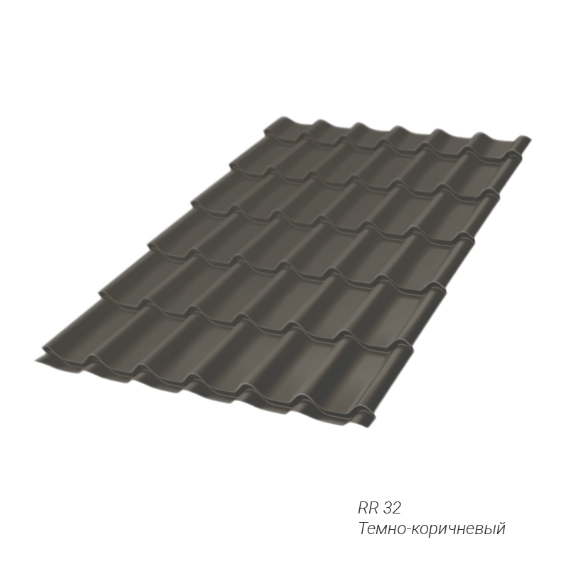 Профиль Волновой Grand Line Монтеррей 0,45 мм покрытие Полиэстер (PE) RR32